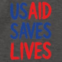 Usaid Saves Lives Us Agency International Development Vector Backpack