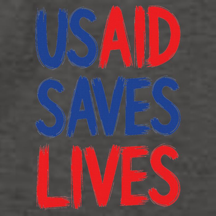 Usaid Saves Lives Us Agency International Development Vector Backpack