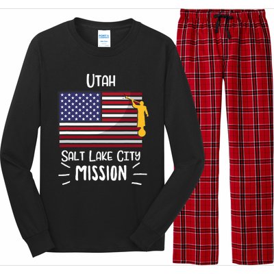 Utah Salt Lake City Mormon Lds Mission Missionary Long Sleeve Pajama Set