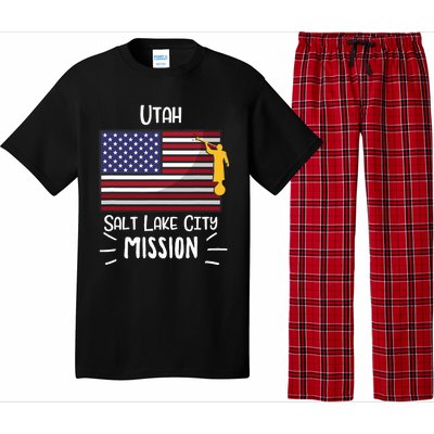 Utah Salt Lake City Mormon Lds Mission Missionary Pajama Set