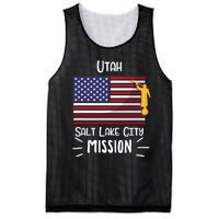 Utah Salt Lake City Mormon Lds Mission Missionary Mesh Reversible Basketball Jersey Tank