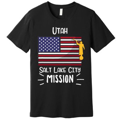 Utah Salt Lake City Mormon Lds Mission Missionary Premium T-Shirt