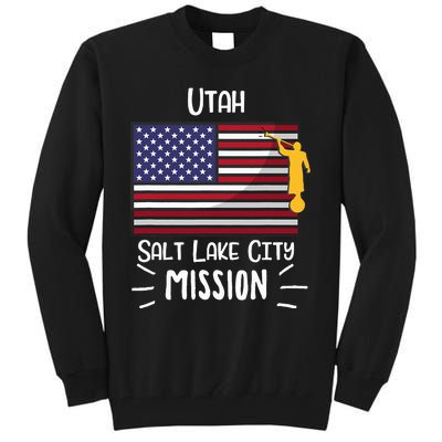 Utah Salt Lake City Mormon Lds Mission Missionary Tall Sweatshirt