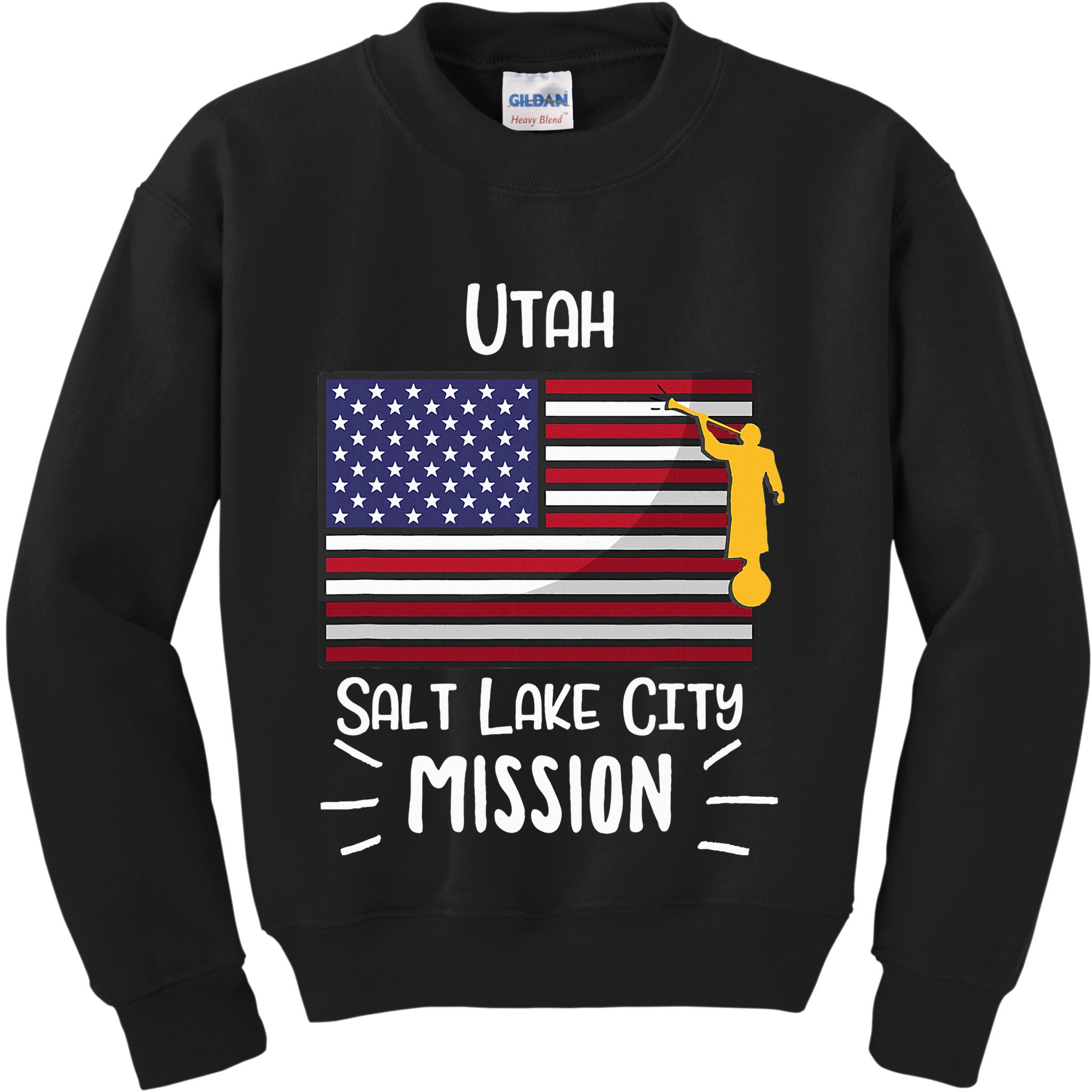 Utah Salt Lake City Mormon Lds Mission Missionary Kids Sweatshirt