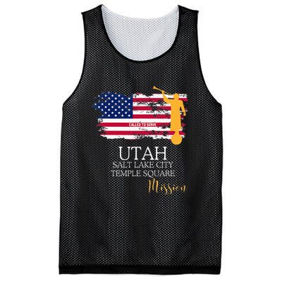 Utah Salt Lake City Temple Square Mormon Lds Mission Mission Mesh Reversible Basketball Jersey Tank