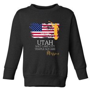 Utah Salt Lake City Temple Square Mormon Lds Mission Mission Toddler Sweatshirt