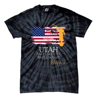 Utah Salt Lake City Temple Square Mormon Lds Mission Mission Tie-Dye T-Shirt