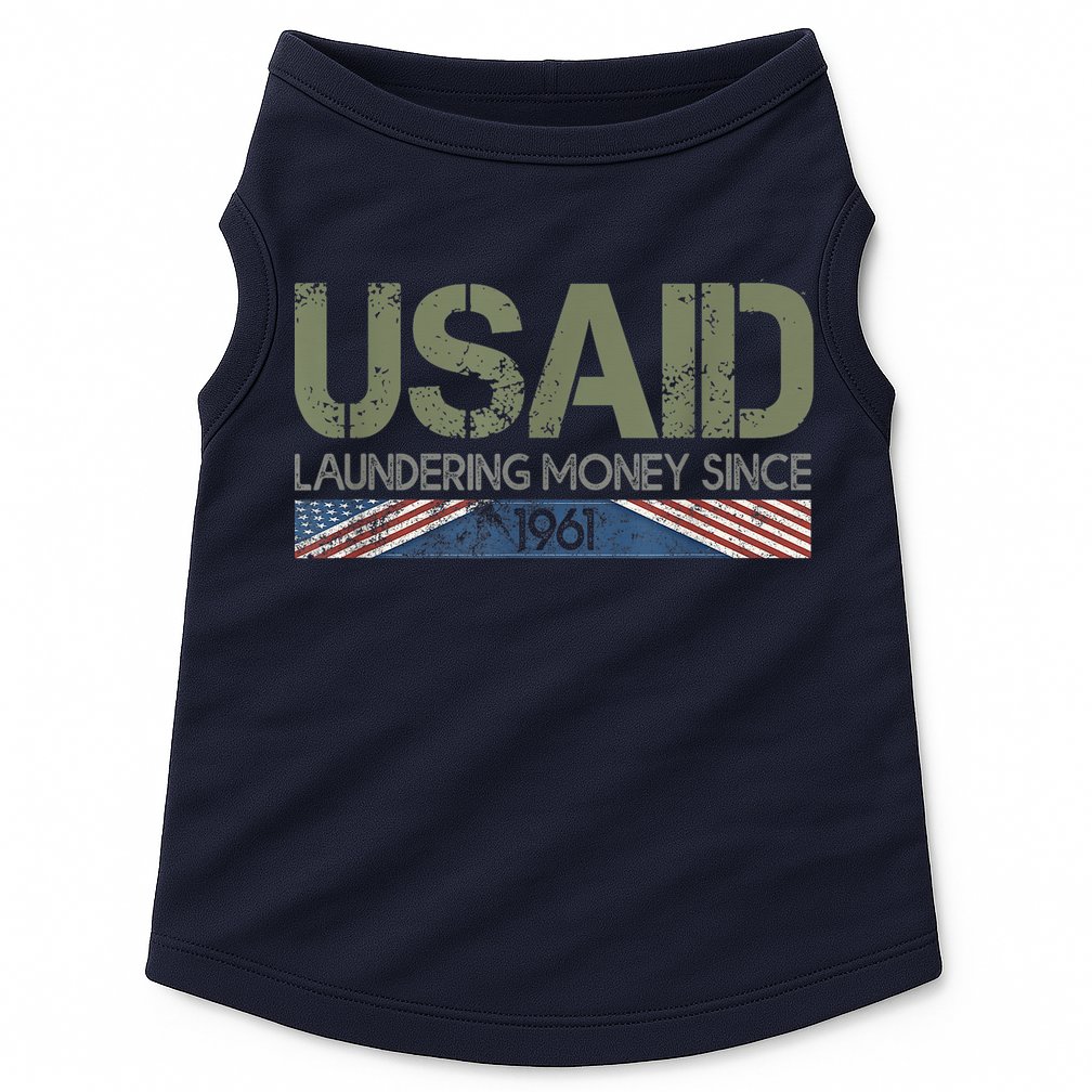 Usaid Satire Laundering Money Since 1961 Doggie Tank