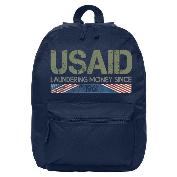 Usaid Satire Laundering Money Since 1961 16 in Basic Backpack