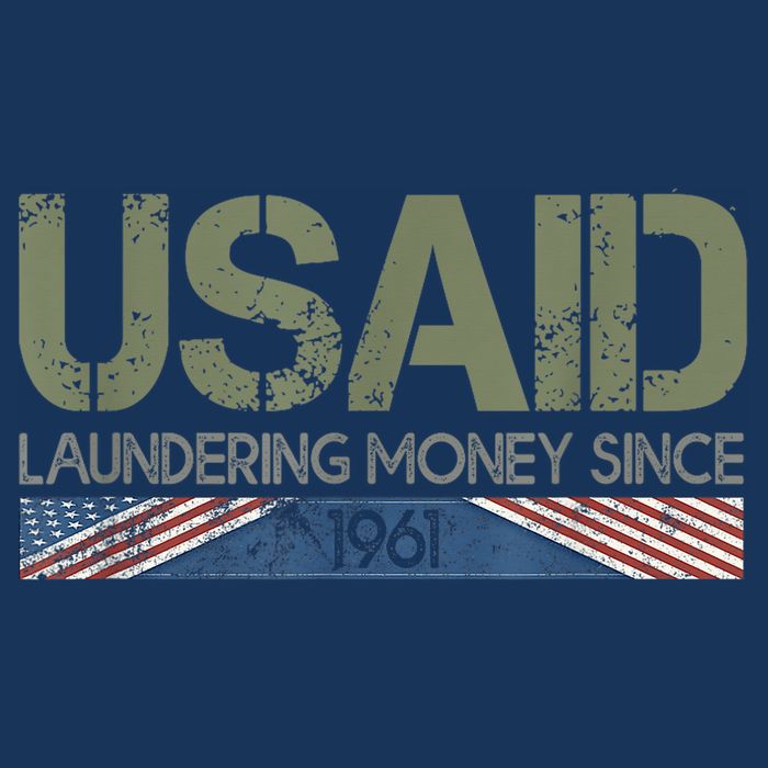 Usaid Satire Laundering Money Since 1961 16 in Basic Backpack