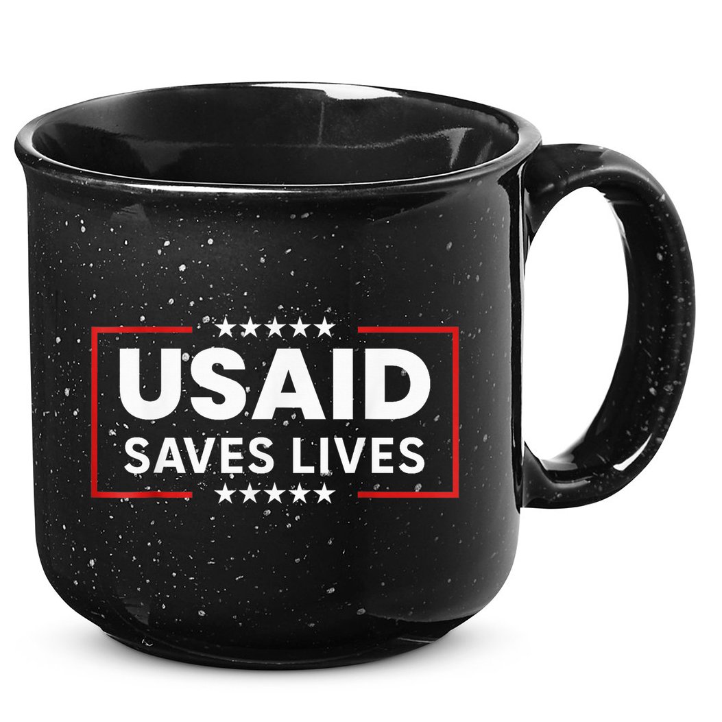 Usaid Saves Lives Us Agency International Developt 15oz Campfire Ceramic Mug