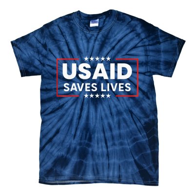 Usaid Saves Lives Us Agency International Developt Tie-Dye T-Shirt