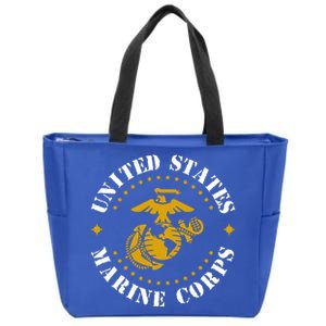 United States Marine Corps Logo Zip Tote Bag