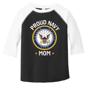 United States Mothers Day Proud Mom Eagle Emblem Toddler Fine Jersey T-Shirt