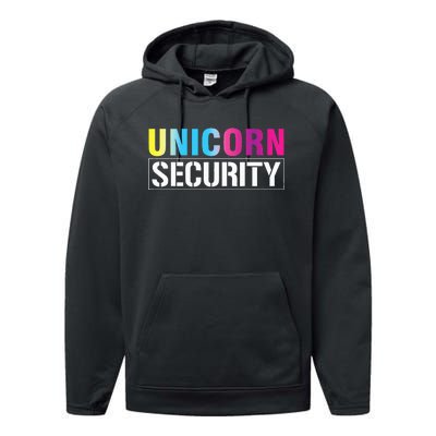 Unicorn Security Matching Family Performance Fleece Hoodie