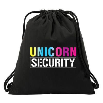 Unicorn Security Matching Family Drawstring Bag