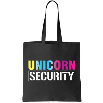 Unicorn Security Matching Family Tote Bag