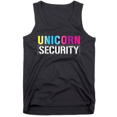 Unicorn Security Matching Family Tank Top