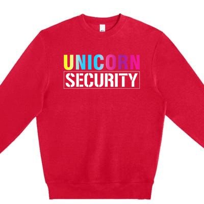 Unicorn Security Matching Family Premium Crewneck Sweatshirt