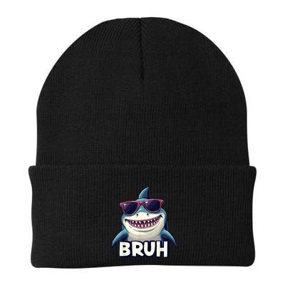 Unny Shark Meme Bruh Teenager Humor Beanie