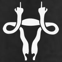 Uterus Shows Middle Finger Feminist Feminism Adult Drive Performance Visor