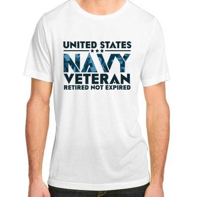 United States NA'VY Veteran Retired Not Expired Adult ChromaSoft Performance T-Shirt