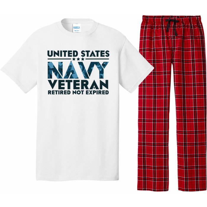 United States NA'VY Veteran Retired Not Expired Pajama Set