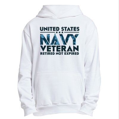 United States NA'VY Veteran Retired Not Expired Urban Pullover Hoodie