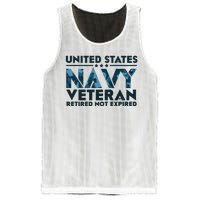 United States NA'VY Veteran Retired Not Expired Mesh Reversible Basketball Jersey Tank