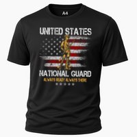 U S National Guard Always Ready Always There Army Gift Cooling Performance Crew T-Shirt