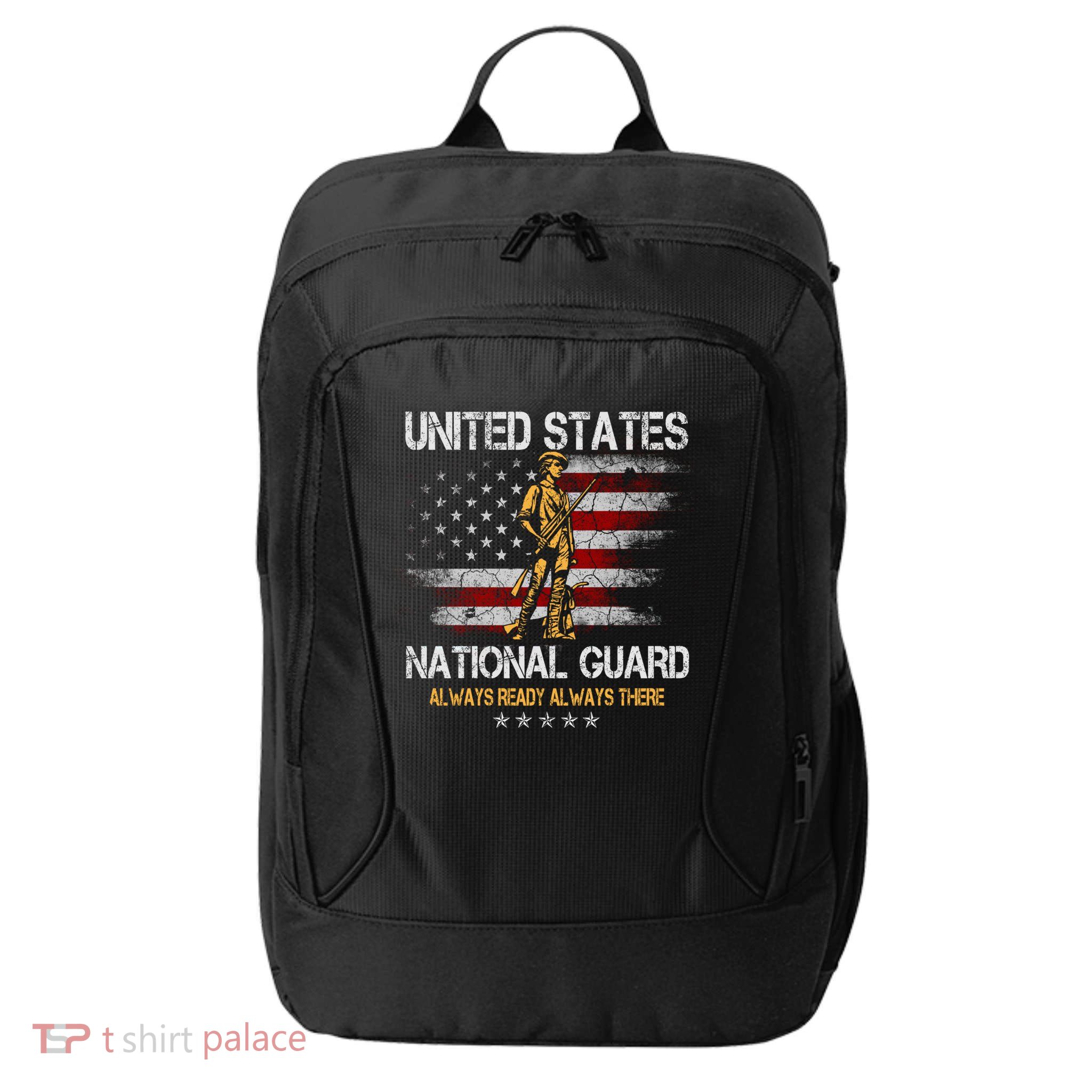 U S National Guard Always Ready Always There Army Gift City Backpack