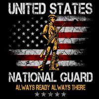 U S National Guard Always Ready Always There Army Gift Drawstring Bag