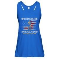 U S National Guard Always Ready Always There Army Gift Ladies Essential Flowy Tank