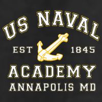 United States Naval Academy Annapolis Md By Rangers 7 Panel Mesh Trucker Snapback Hat