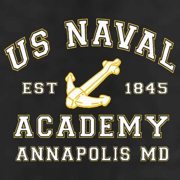 United States Naval Academy Annapolis Md By Rangers 7 Panel Mesh Trucker Snapback Hat