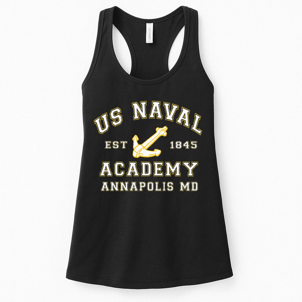 United States Naval Academy Annapolis Md By Rangers Womens Tank Top