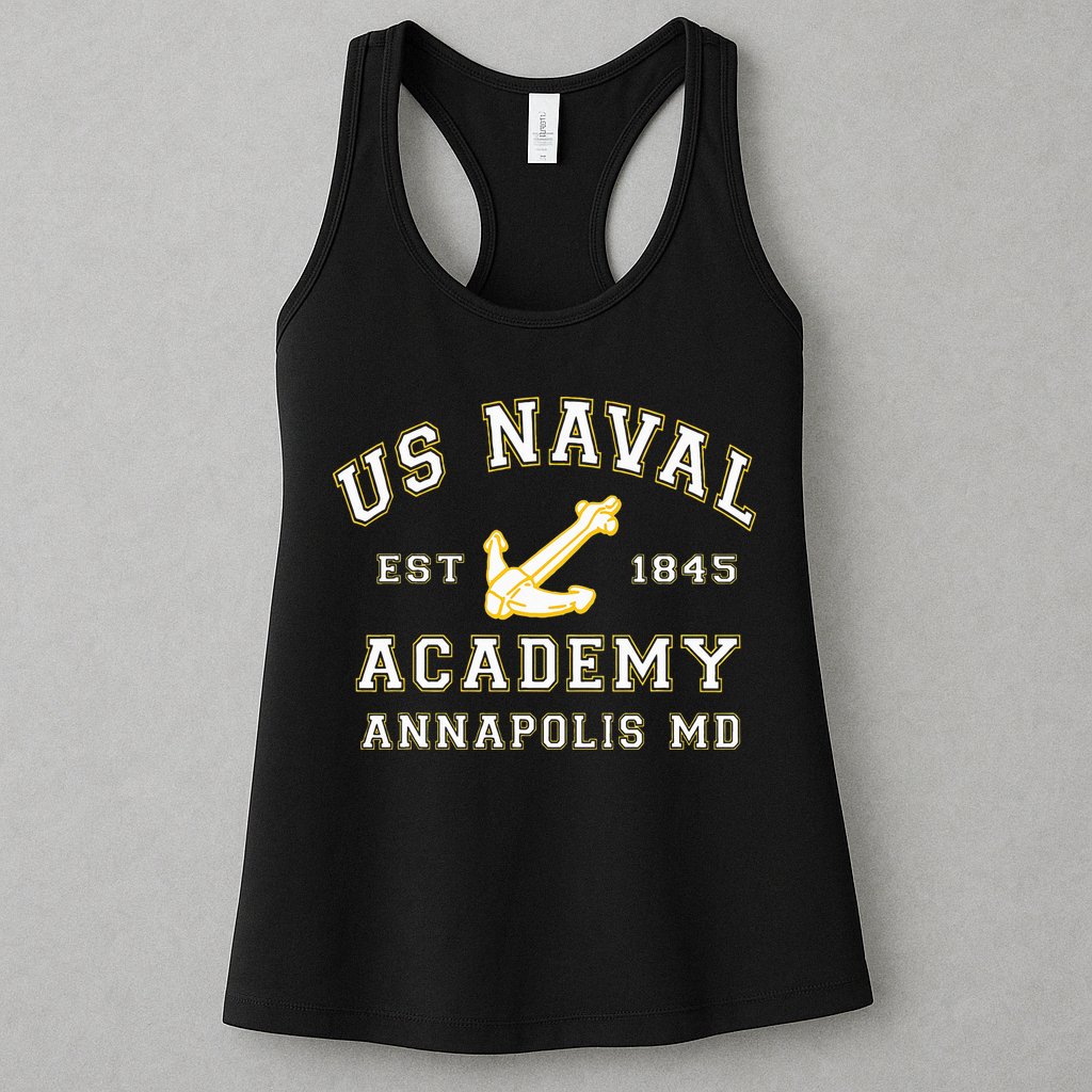 United States Naval Academy Annapolis Md By Rangers Womens Tank Top