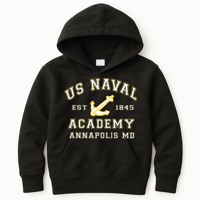 United States Naval Academy Annapolis Md By Rangers Kids Hoodie