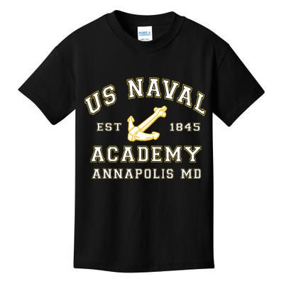 United States Naval Academy Annapolis Md By Rangers Kids T-Shirt
