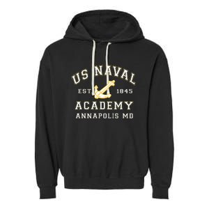 United States Naval Academy Annapolis Md Garment-Dyed Fleece Hoodie