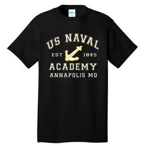 United States Naval Academy Annapolis Md Tall T-Shirt