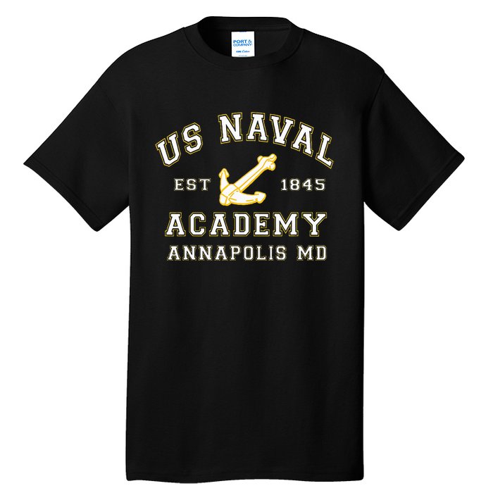 United States Naval Academy Annapolis Md Tall T-Shirt