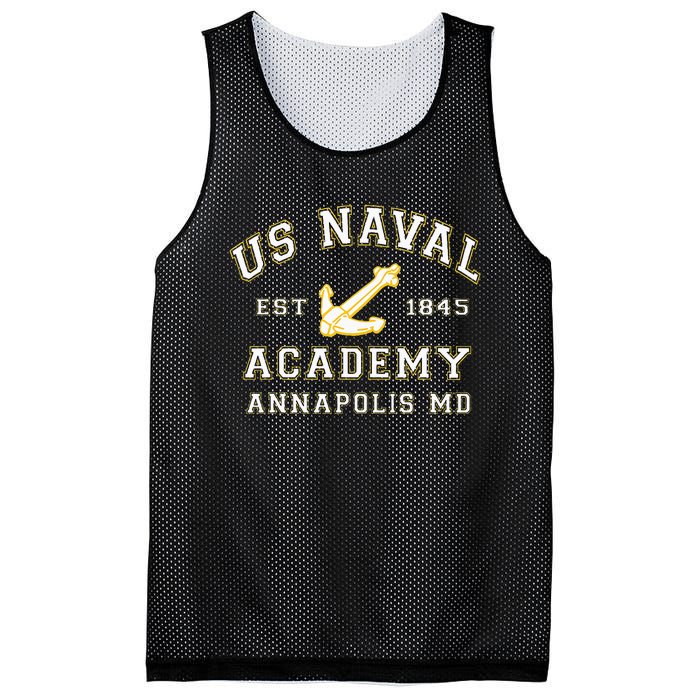 United States Naval Academy Annapolis Md Mesh Reversible Basketball Jersey Tank