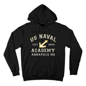 United States Naval Academy Annapolis Md Tall Hoodie