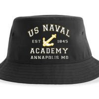 United States Naval Academy Annapolis Md By RangerTees Sustainable Bucket Hat