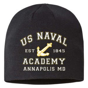 United States Naval Academy Annapolis Md By RangerTees Sustainable Beanie