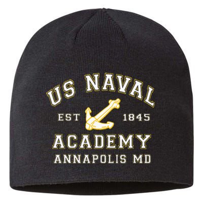 United States Naval Academy Annapolis Md By RangerTees Sustainable Beanie