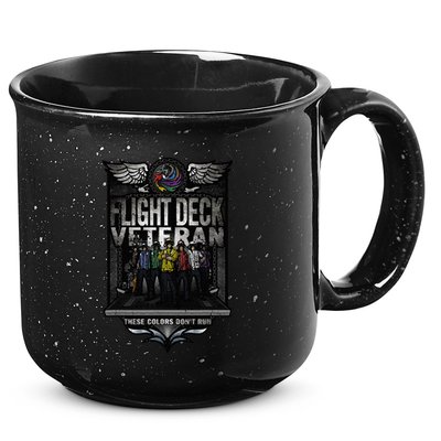 United States Naval Aircraft Carrier Flight Deck Veteran 15oz Campfire Ceramic Mug