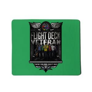 United States Naval Aircraft Carrier Flight Deck Veteran Mousepad