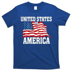 United States Of America Us Flag 4th Of July Gift T-Shirt